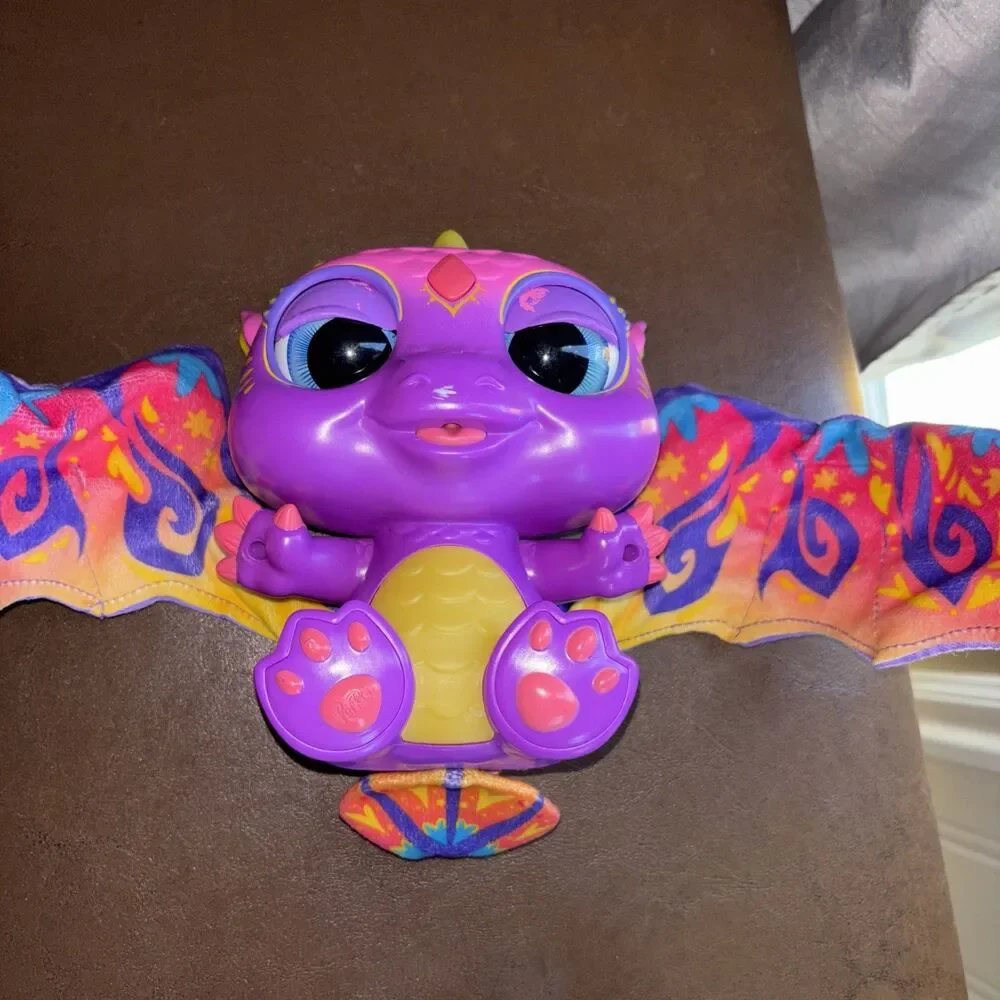 ULTRA RARE FurReal Mood Wings Snow Dragon TESTED & WORKING Lot Of 2 Toys